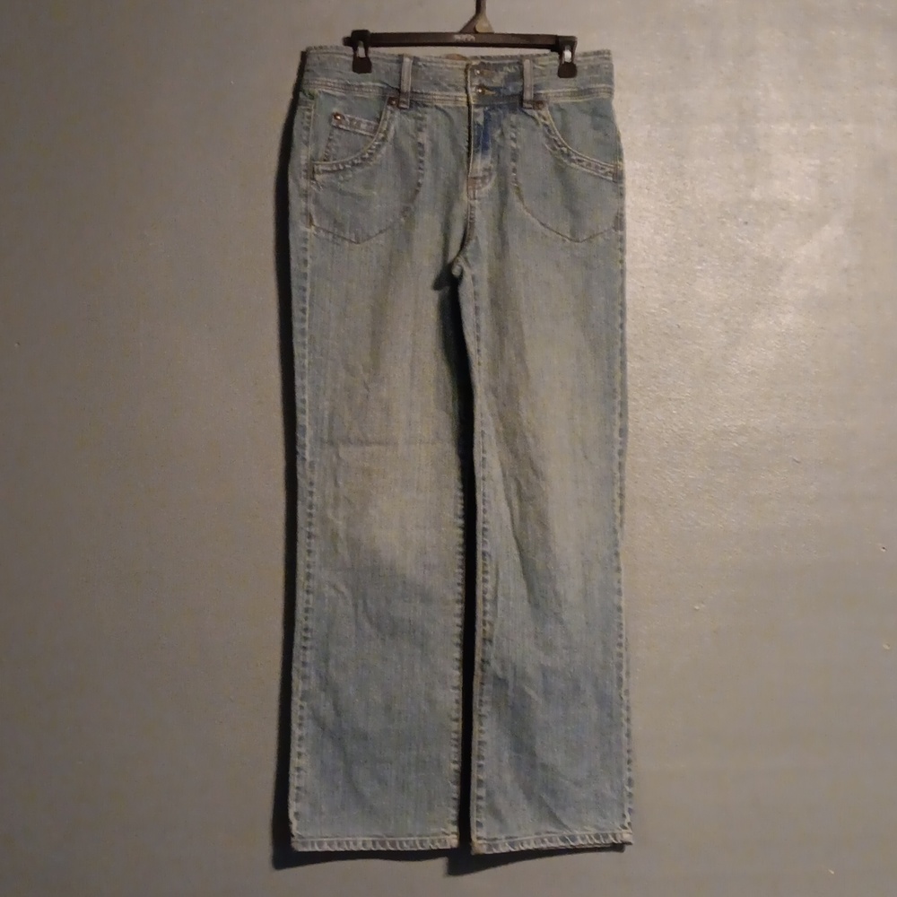 Gloria vanderbilt, denim blue jeans,  size 10